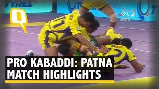 Pro Kabaddi Patna Leg Telugu Titans beat Patna Pirates [upl. by Arateehc]