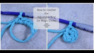 How To Crochet the Adjustable Ring [upl. by Northrup]