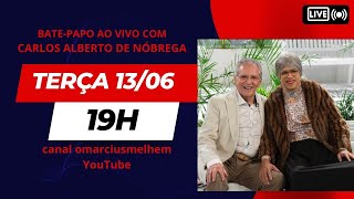 Live muito especial Conversa ao vivo com meu ídolo e amigo Carlos Alberto de Nóbrega [upl. by Alatea848]