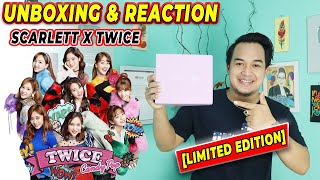 LIMITED EDITION UNBOXING amp REACTION EXCLUSIVE BUNDLE SET PACKAGE SCARLETT X TWICE  Wajib Coba [upl. by Nnagrom]