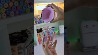 Strawberry Nutella😱🍓🩷🎀  Painting on Nutella jar shorts diy handmade painting craft trending [upl. by Mort]