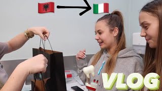 VENDOSIM MASKERINAT 🦷  UDHETIM PER ITALI  ANIJA LËVIZ SHUMË  VLOG  BYE BYE ALBANIA  SEZ 🇦🇱 [upl. by Akir]