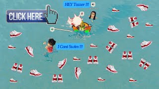 The Roblox Sneaker Resell Simulator  Giving away free Roblox shoes [upl. by Esidarap55]