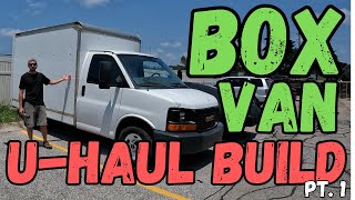 Im Going to Live OffGrid in an Old UHaul  Box Van Build Part 1 [upl. by Reld39]