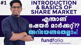 What is Stock Market amp How Does It Work Introduction amp Basics of Share Market Malayalam  Ep 1 [upl. by Namsaj]