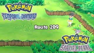 Pokemon Diamond and Pearl Remake  Route 209 Theme Remix Unofficial [upl. by Knipe]