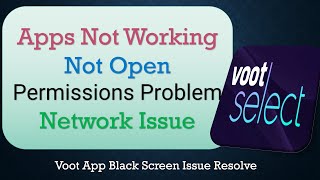 How to Fix Voot App Not Working [upl. by Gilroy]