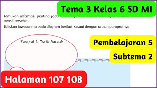 Kunci Jawaban Tema 3 Kelas 6 Halaman 107 108 Pembelajaran 6 Subtema 2 Penemuan dan Manfaatnya [upl. by Lorn]