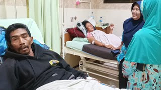 MENJENGUK PAK SOLIKIN DAN L NGATEMI  HABIS OPERASI KAKINYA ALHAMDULILLAH [upl. by Auqined667]