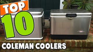 Best Coleman Cooler In 2024  Top 10 Coleman Coolers Review [upl. by Edin877]