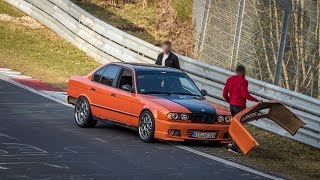 Nordschleife 12 03 2017 Highlights amp Action Touristenfahrten Nürburgring [upl. by Nahtannoj]