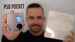 Huawei P50 Pocket  Unboxing amp Erster Eindruck Deutsch  SwagTab [upl. by Kcirdnekel98]