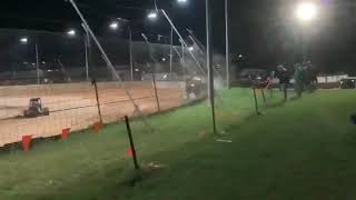 Bad crash at Nowra speedway [upl. by Somisareg]