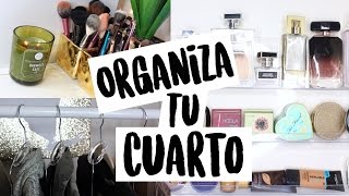 Como Organizar Un Cuarto Pequeño Apartamento en NYC  Nathalie Munoz [upl. by Eenaej]