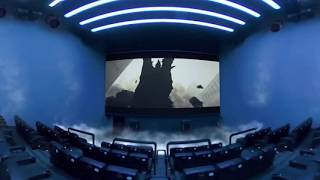 Rampage in 4DX  Inside the 4DX Theater 360º [upl. by Airamahs]