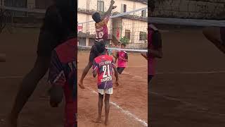 Volleyball tournament at pompe puc won by vidyavardhaka 💐💐💐💐 [upl. by Yrocej]