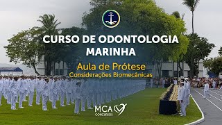 Curso de Odontologia Marinha 2023  Aula de Prótese  Considerações Biomecânicas [upl. by Abigale]