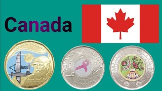 Canada 🇨🇦 Coins Collection [upl. by Legnaesoj]