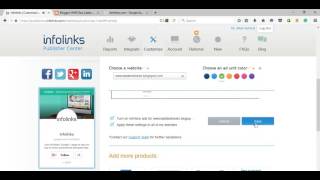 how to enable infolinks inarticle ad in blogger or website [upl. by Neelyhtak507]