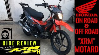 XRM125 FI quotMOTARDquot2022RIDE REVIEWPRINCE696 [upl. by Meelas54]