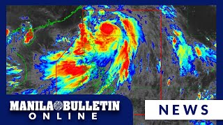 Typhoon Carina further strengthens offshore of the Philippines [upl. by Westley808]