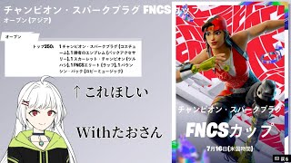 フォートナイトチャンピオンスパークプラグFNCSカップ！ [upl. by Howie258]