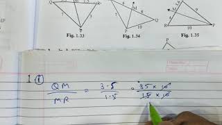 Similarity practice set 12 1st question Geometry 10th SSC [upl. by Neehsar981]