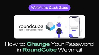 RoundCube Password Change Tutorial Secure Your Webmail Account [upl. by Marlene396]