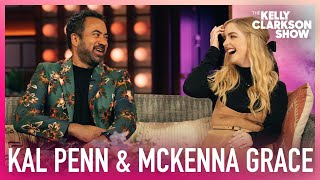 Mckenna Grace amp Kal Penn Designated Survivor Reunion On The Kelly Clarkson Show [upl. by Ramedlav]