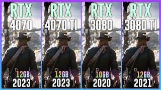 RT 4070 vs RTX 4070 TI vs RTX 3080 vs RTX 3080 TI  Test in 25 Games [upl. by Aurelea]