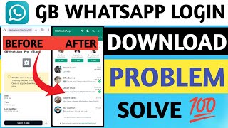 how to download gb whatsapp  how to install gb whatsapp in android phone✅ Gb whatsapp download link [upl. by Sifan]