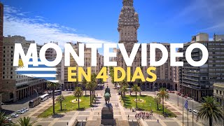 MONTEVIDEO en 4 días qué ver playas y atractivos 🇺🇾 [upl. by Silvia]