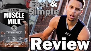 Muscle Milk Pro Series Protein Review [upl. by Templas]