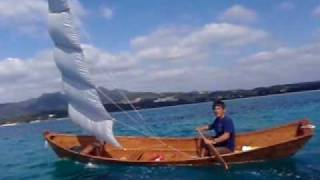 Okinawa Traditional Sailing Boat SABANI [upl. by Cristin]