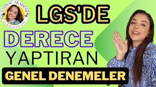 LGS 2024 GENEL DENEME ÖNERİLERİ DİKKAT BU DENEMELER DERECE YAPTIRIR [upl. by Lonergan]