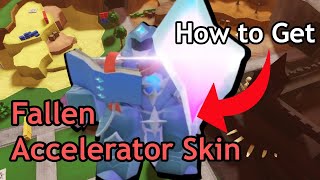 How to get Fallen Accelerator skin  Beat Hardcore with Accelerator Mission Quest  TDS [upl. by Anidnamra]