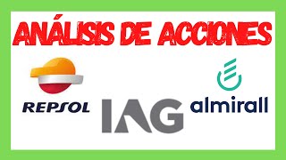 Análisis Técnico de acciones IAG Repsol y Almirall [upl. by Eladnyl764]