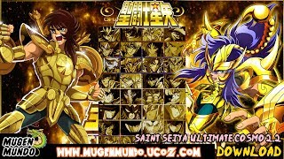 Saint Seiya Ultimate Cosmo 22 MUGEN  CAVALEIROS DO ZODÍACO DOWNLOAD MugenMundo MugenMundo [upl. by Blinnie]