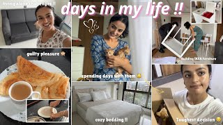 Days In My Life🐱cozy bedding shopping 🛍️ building IKEA furniture feeding kittens  tough decision [upl. by Schmitz]