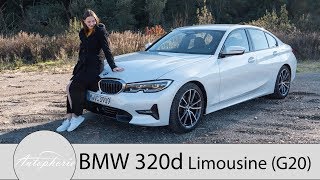 2019 BMW 320d Limousine G20 Fahrbericht  Noch immer DIE SportLimousine  Autophorie [upl. by Idurt667]