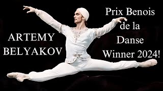 Artemy Belyakov 2024 Winner of the Prix Benois de la Danse [upl. by Orvah]