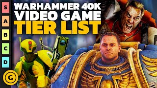 Ranking EVERY Warhammer 40000 Video Game  Tier List [upl. by Kidd]