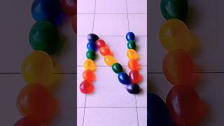 🆕 quotNquot Popping Water Color Balloons Reverse Asmr Satisfying balloon shorts [upl. by Aneele728]