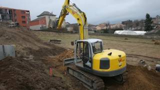 Wacker Neuson ET145 with JCB 8030Z [upl. by Grange]