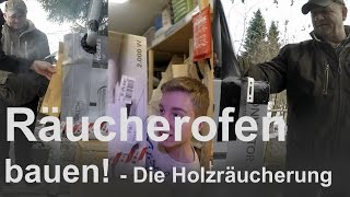 Räucherofen bauen Wie man richtig räuchtert [upl. by Adnirual304]