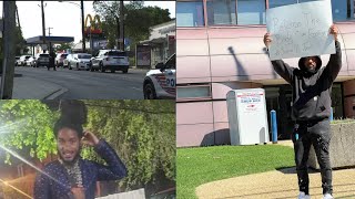 MPD 🚔Causes Protest after Killing Man at McDonald’s in Southeast DC  Kray amp Trayon White Protest 🪧 [upl. by Jarrod]