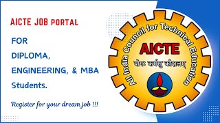 AICTE Career Portal for MBA amp MCA  MrLingam AsstProf Vinayaka College of IT amp BusiMgmt Sdpt [upl. by Tnayrb312]