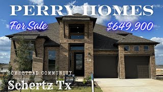 New Perry Home for Sale Homestead Schertz Tx [upl. by Otir]