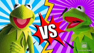 KERMIT VS KERMIT WHICH PUPPET IS THE BEST  JustinTalksPuppets [upl. by Cornish]