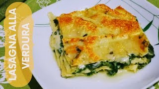 RICETTA  LASAGNA con Scarola FATTA IN CASA BIOLOGICA e buonaa [upl. by Ailene]